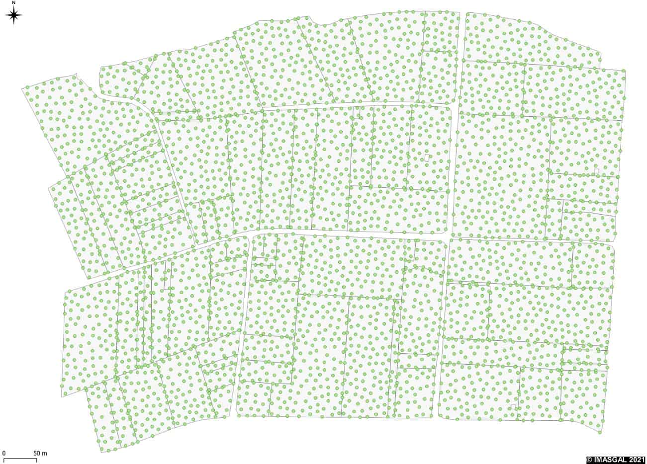 Imagen1-Análisis espacial de un parcelario forestal con QGIS Análisis espacial de un parcelario forestal con QGIS