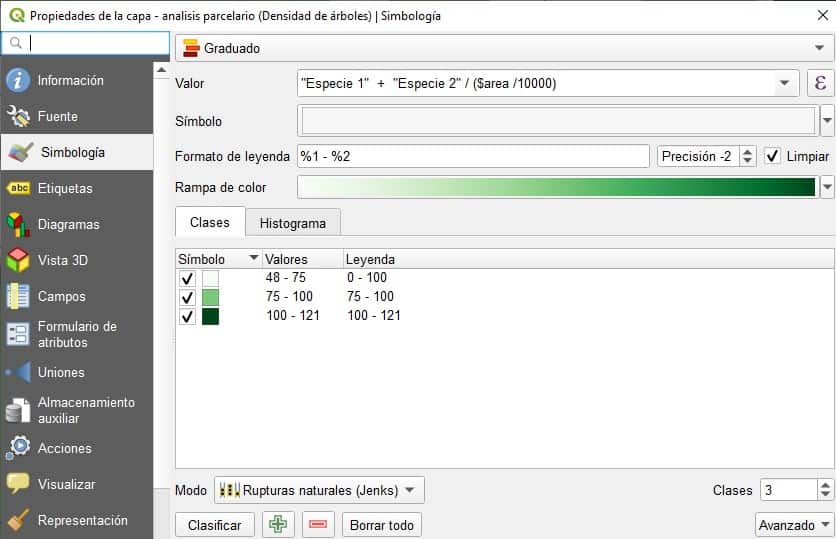 Imagen12-Análisis espacial de un parcelario forestal con QGIS Análisis espacial de un parcelario forestal con QGIS