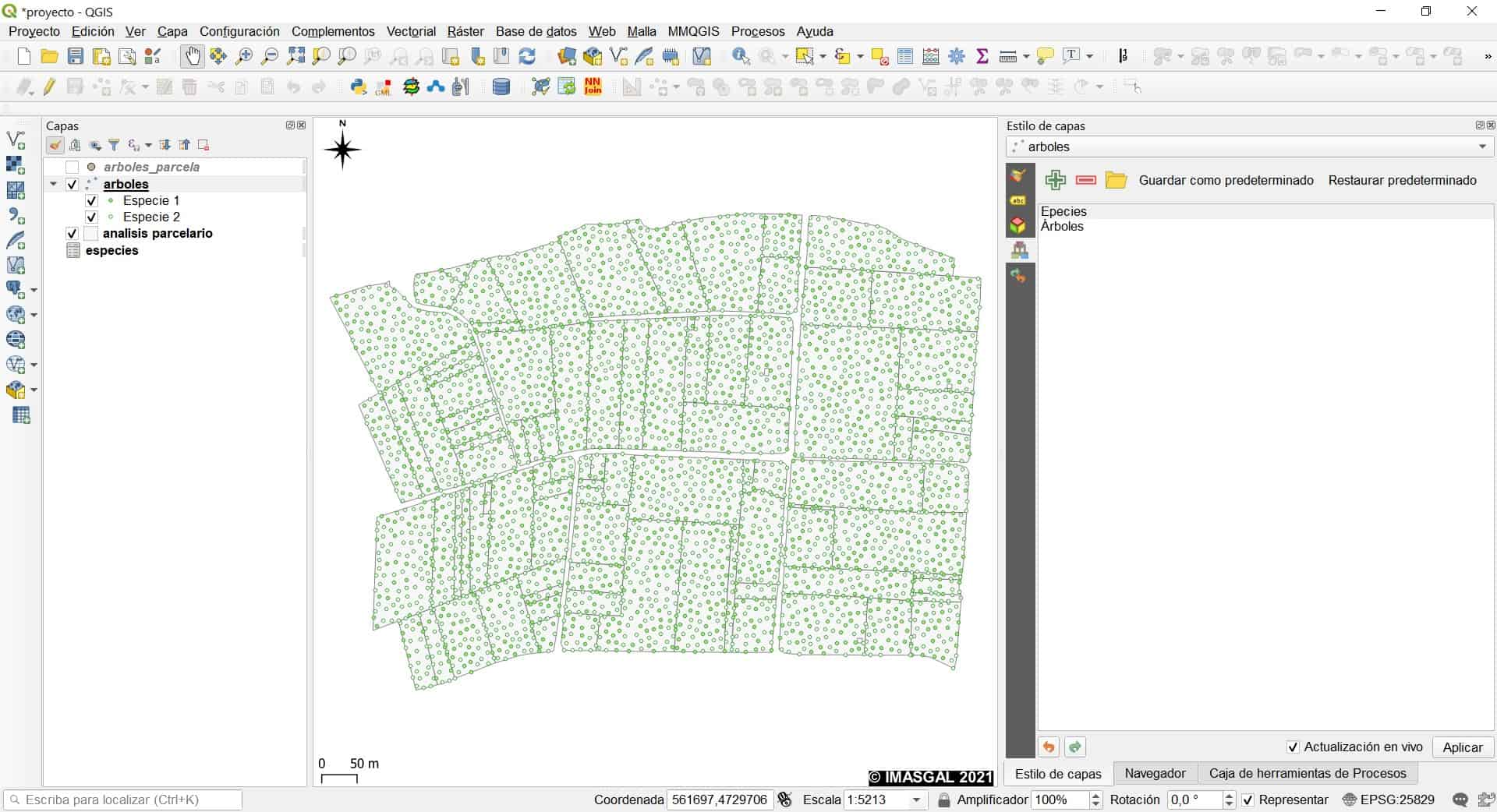 Imagen3-Análisis espacial de un parcelario forestal con QGIS Análisis espacial de un parcelario forestal con QGIS