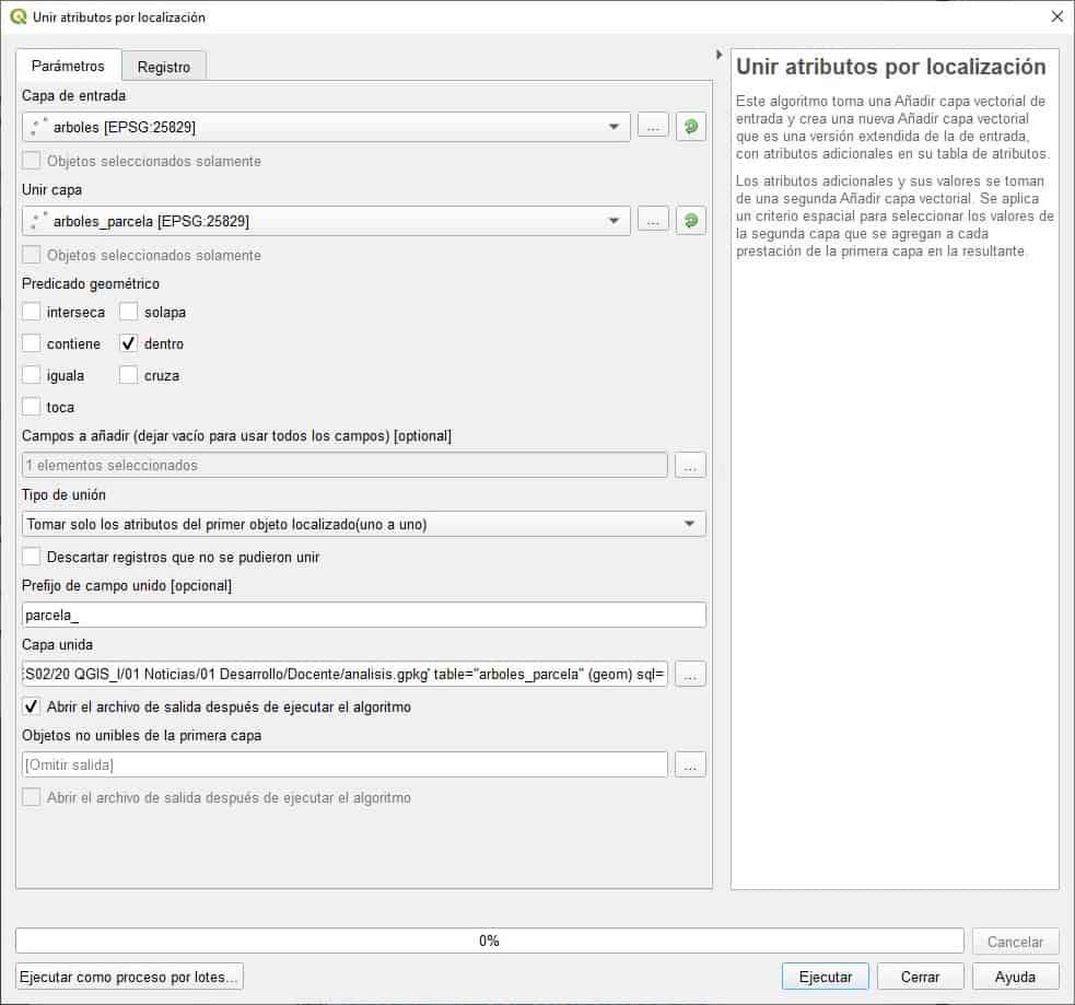 Imagen4-Análisis espacial de un parcelario forestal con QGIS Análisis espacial de un parcelario forestal con QGIS