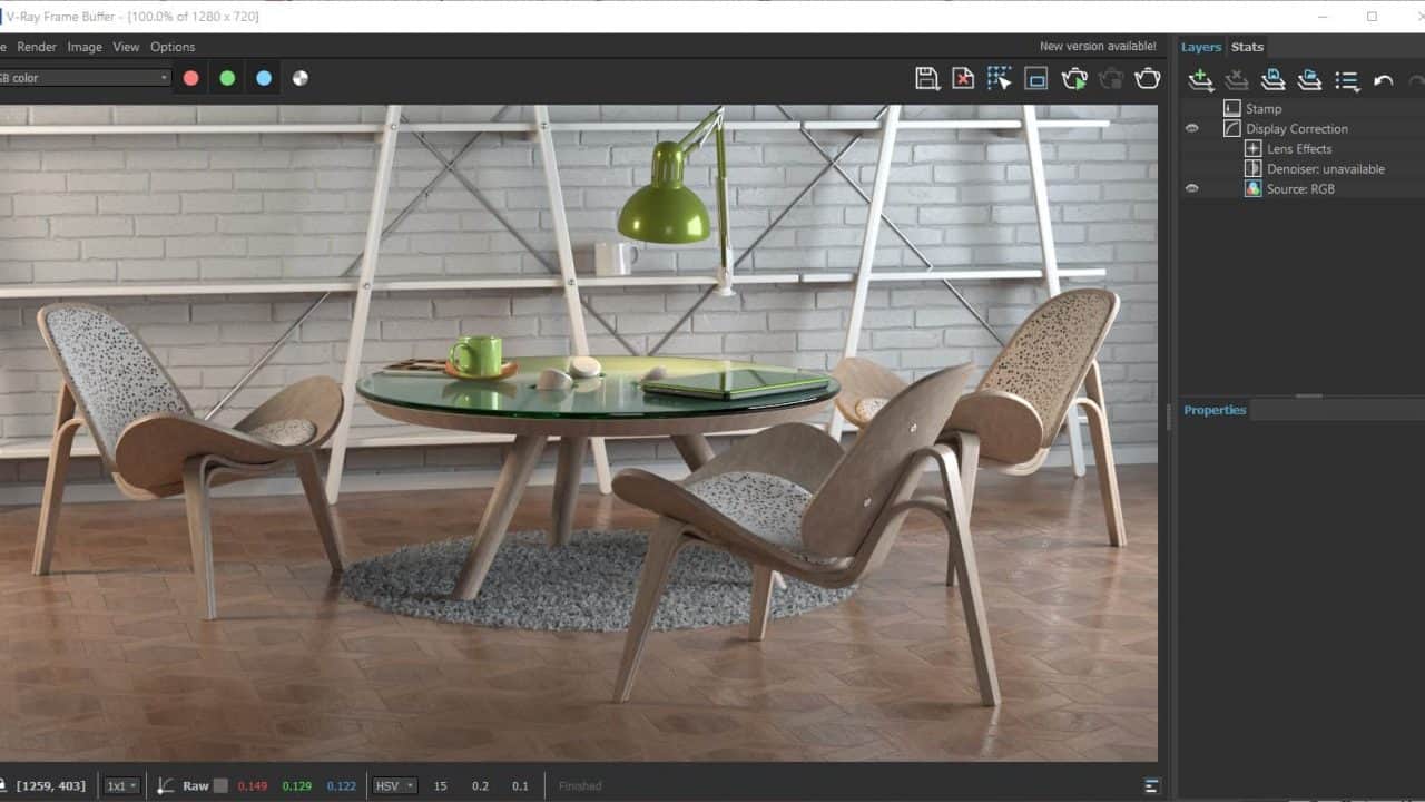 Proceso de renderizado con VRay + Sketchup + Undet