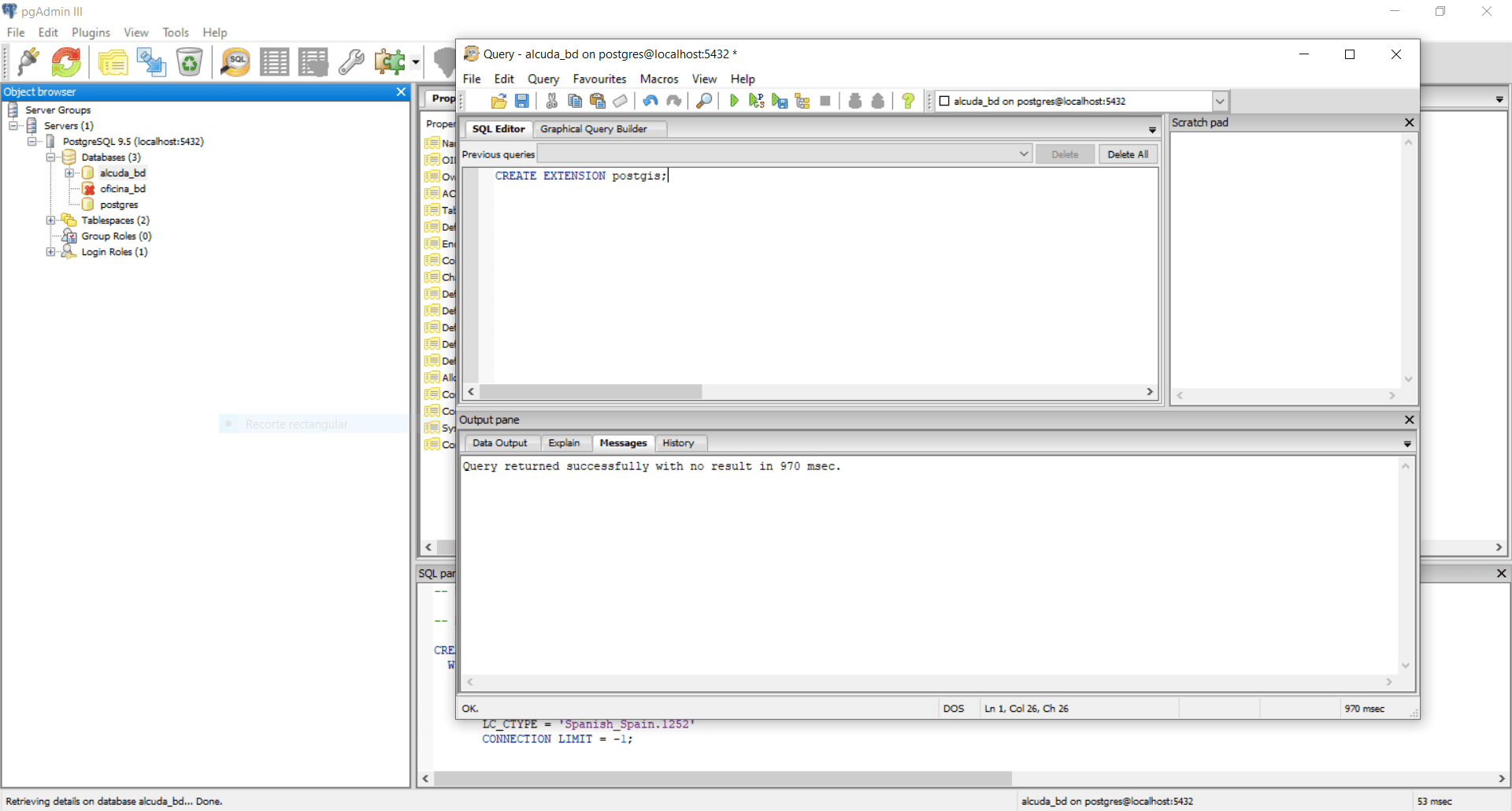 1 Conexión y edición de una base de datos espacial PostGIS desde AutoCAD Map 3D 1 Conexión y edición de una base de datos espacial PostGIS desde AutoCAD Map 3D