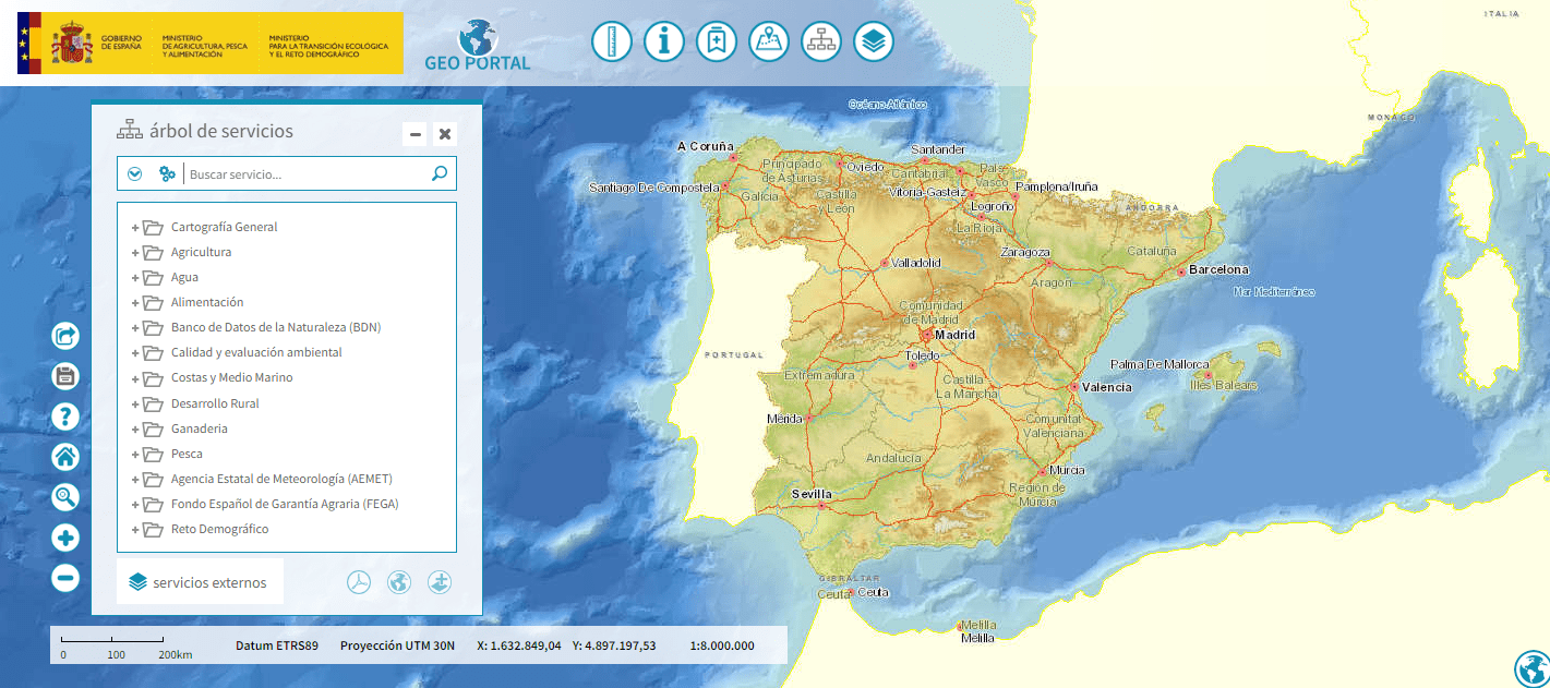 GeoPortal Visor GeoPortal Visor
