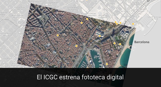El ICGC estrena fototeca digital