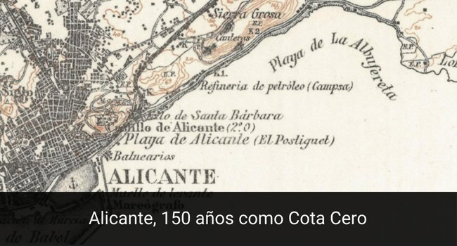 Alicante cota cero