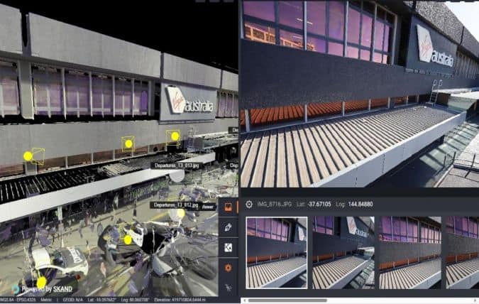 Inspecciones digitales de fachadas con drones